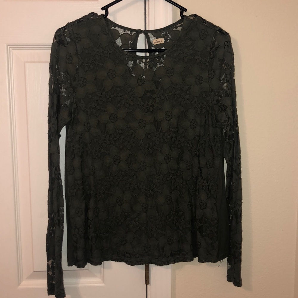 Hollister long sleeve blouse